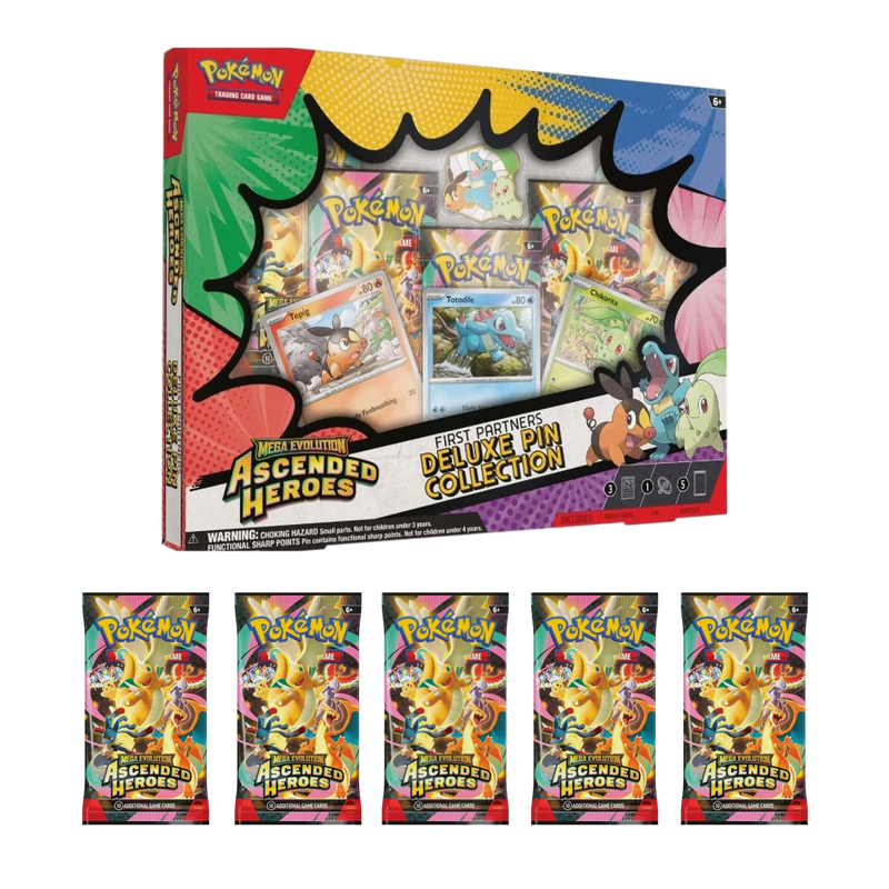 Deluxe Pin Collection Ascended Heroes | Heroes Ascendentes Pokemillon 001