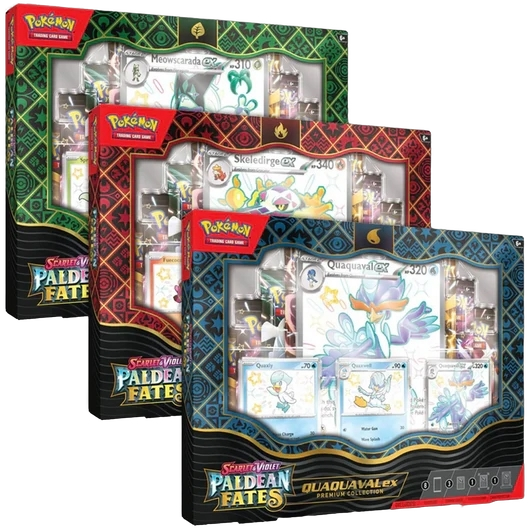 Caja Premium Collection Destinos de Paldea | Paldean Fates