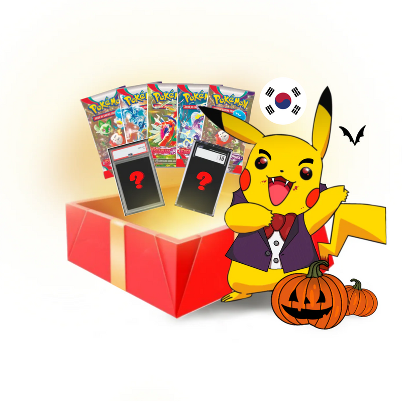 Caja Regalo Carta CGC 10 + 5 Sobres Pokémon TCG Pokemillon 023