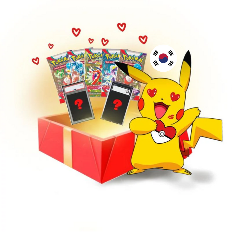 Caja Regalo Carta CGC 10 + 5 Sobres Pokémon TCG Pokemillon 016