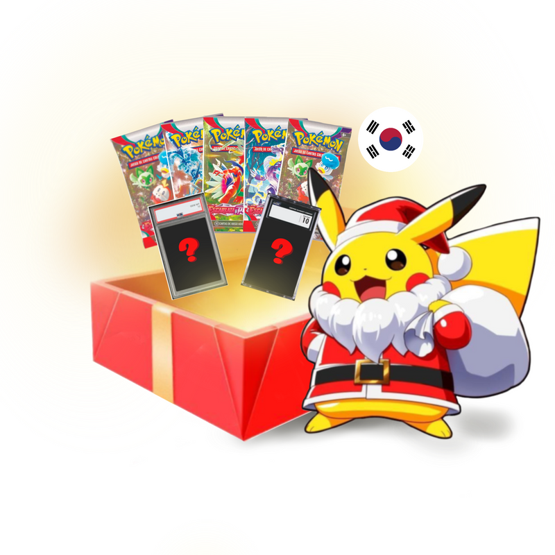 Caja Regalo Carta CGC 10 + 5 Sobres Pokémon TCG Pokemillon 027