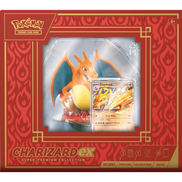 Pokémon | Super Premium Collection Charizard ex Figure Inglés 2024 segunda imagen