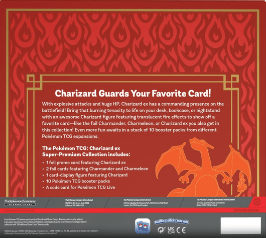 POKEMILLON Pokémon | Super Premium Collection Charizard ex Inglés 2024