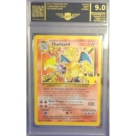 POKEMILLON Segunda Mano AP 9.0 | Charizard (CEL BS 4) Celebration 25th Inglés 2022
