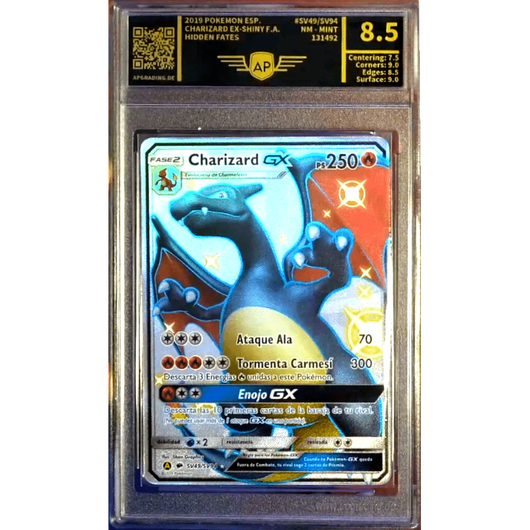 AP 8.5 | Charizard GX (HIF SV49) Hidden Fates Español 2019