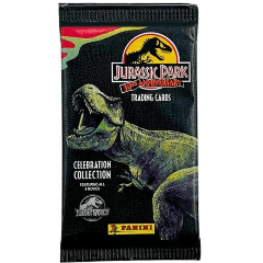 Panini Panini x Jurassic Park | Caja de 24 Sobres de Jurassic Park Cartas Coleccionables 30th Anniversary Celebration Collection Inglés 2024