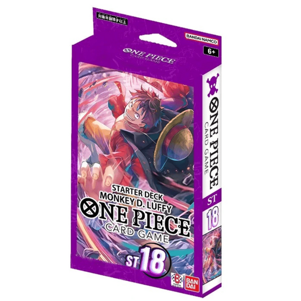 POKEMILLON One Piece | Mazo de Iniciación de Monkey D. Luffy Starter Deck ST-18 Inglés 2024
