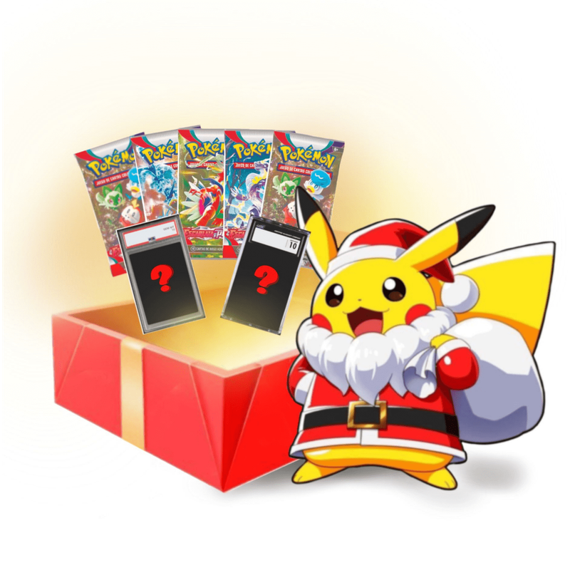 Caja Regalo Carta CGC 10 + 5 Sobres Pokémon TCG Pokemillon 024