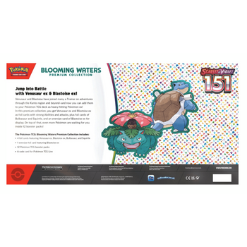Pokémon | Blooming Waters Premium Collection 151 Pokémon Inglés 2025 segunda imagen