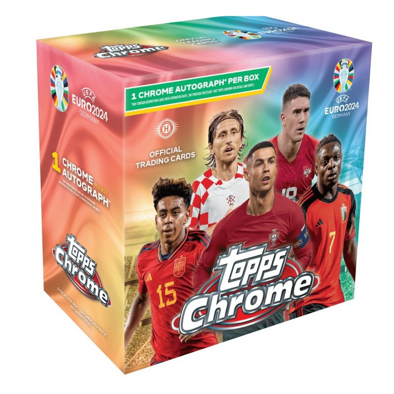 Topps | 2023/24 Chrome UEFA EURO - Hobby Box Pokemillon 001
