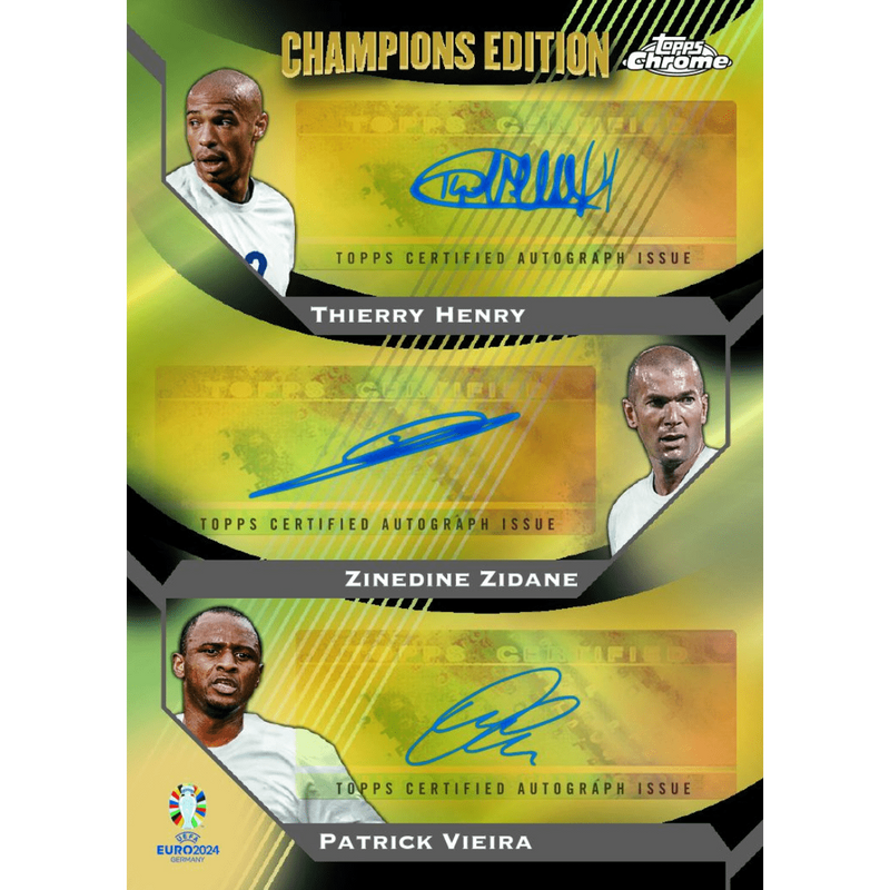 Topps | 2023/24 Chrome UEFA EURO - Hobby Box Pokemillon 004