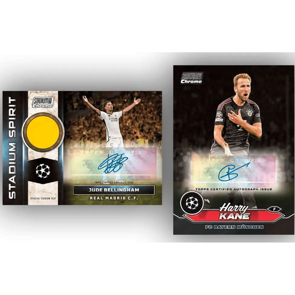 Topps | Stadium Club Chrome UEFA 2023/24 - Hobby Box - 1 Autograph