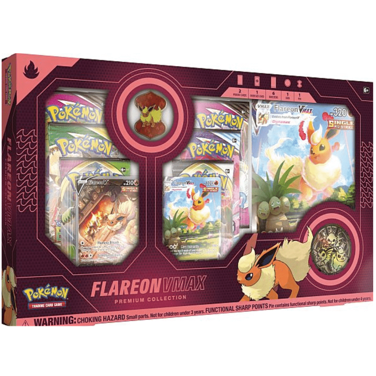Caja Flareon Vmax Premium Collection Pokemillon 001