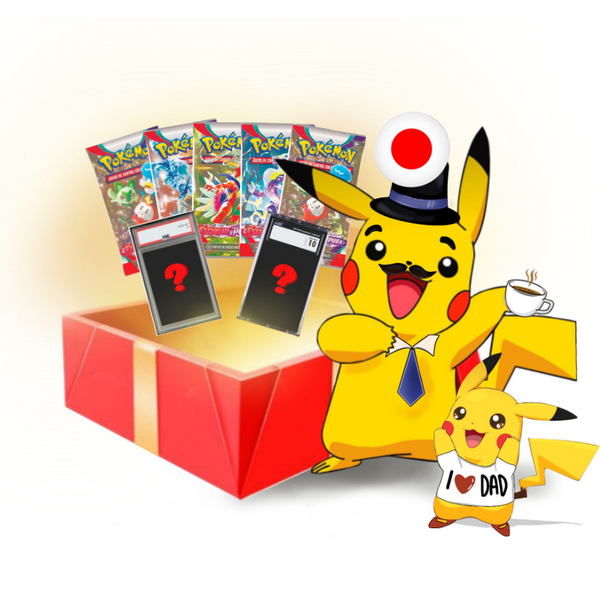 Caja Regalo Carta CGC 10 + 5 Sobres Pokémon TCG - Pokemillon - 10