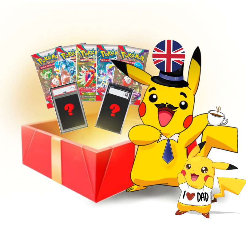Caja Regalo Carta CGC 10 + 5 Sobres Pokémon TCG Pokemillon 012