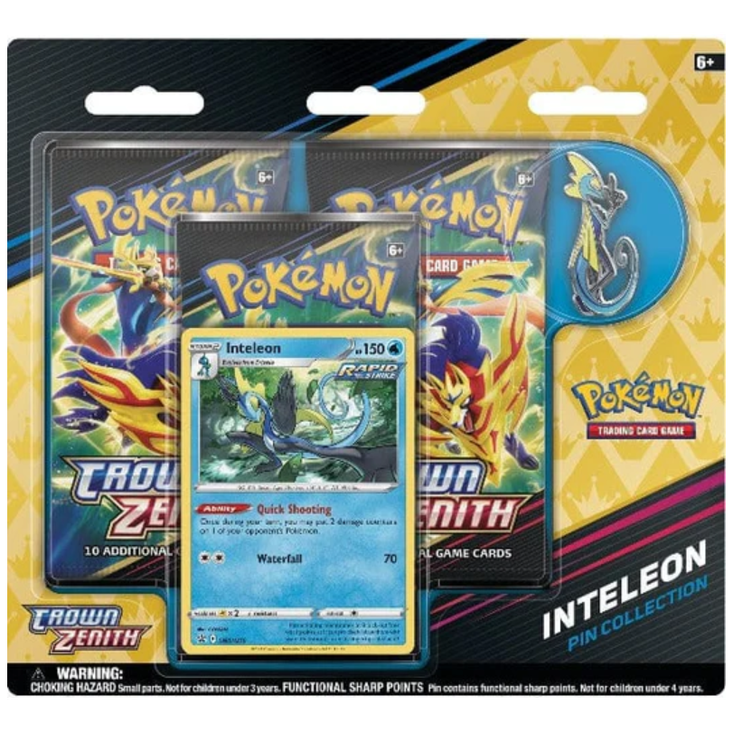 Blister 3 Sobres Cenit Supremo | Crown Zenith Pokemillon 005