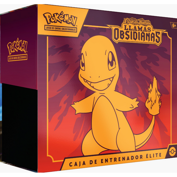 Pokémon | Caja Élite de Entrenador Llamas Obsidianas Español 2023