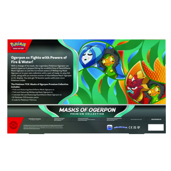 Caja Premium Collection Masks of Ogerpon