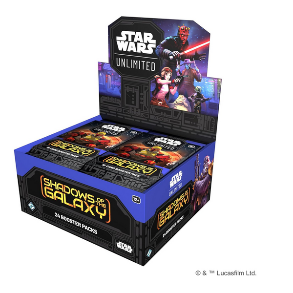 Star Wars Unlimited | Caja de 24 Sobres de Shadows Of The Galaxy