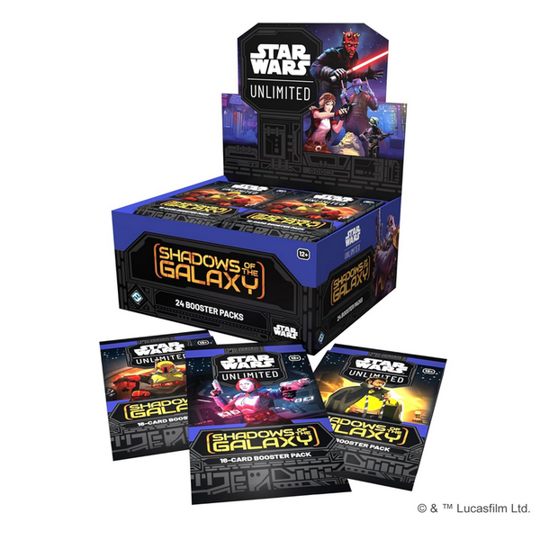 Star Wars Unlimited | Caja de 24 Sobres de Shadows Of The Galaxy