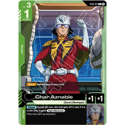 Gundam TCG | Baraja de Demostracion de Char Aznable Inglés 2025
