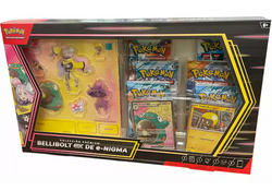 Pokémon | Caja E-Nigma Bellibolt ex Premium Collection de Juntos de Aventura Español 2025