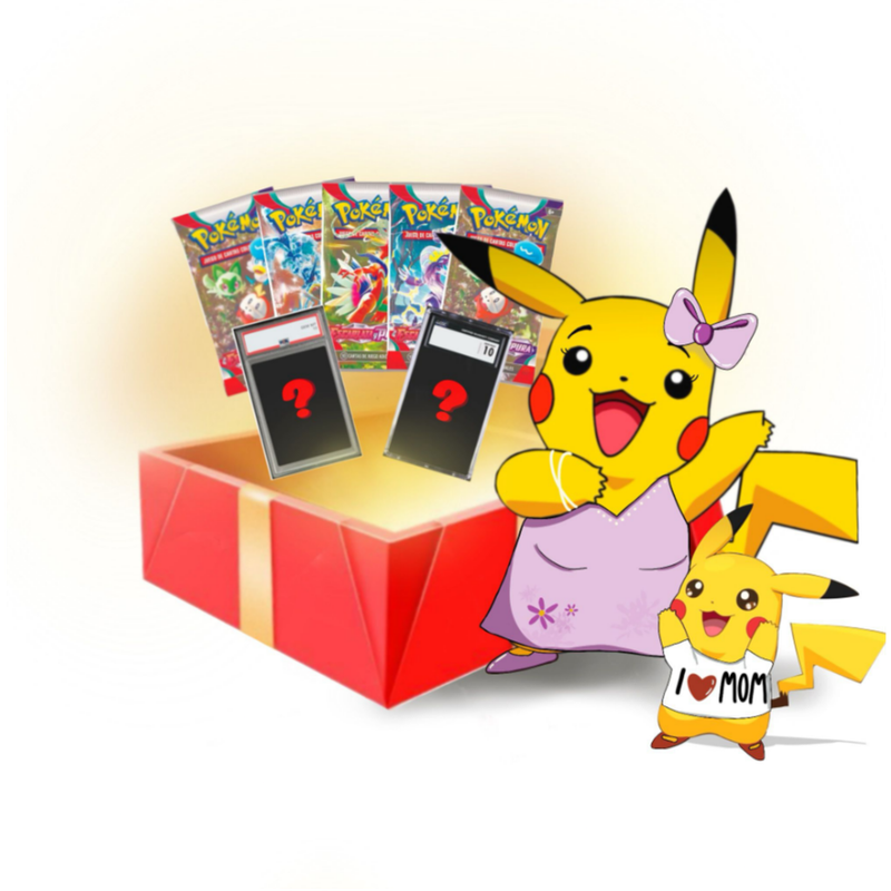 Caja Regalo Carta CGC 10 + 5 Sobres Pokémon TCG Pokemillon 018
