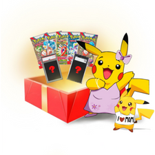 Caja Regalo | Carta PSA 10 o CGC 10 + 5 Sobres de Pokémon TCG | Santo Packs
