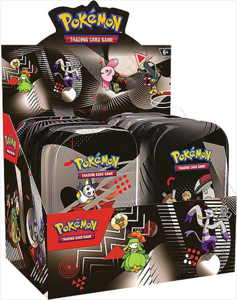 Pokémon | Case de 8 Mini Lata de Black Bolt and White Flare Español 2025