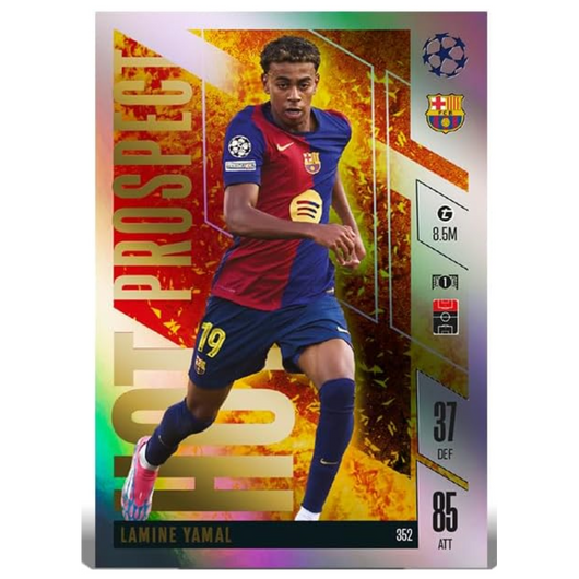 Topps | Topps UCC Superstars 23/24 - Hanger Pack - 4 UEFA Superstars 2024 Packs