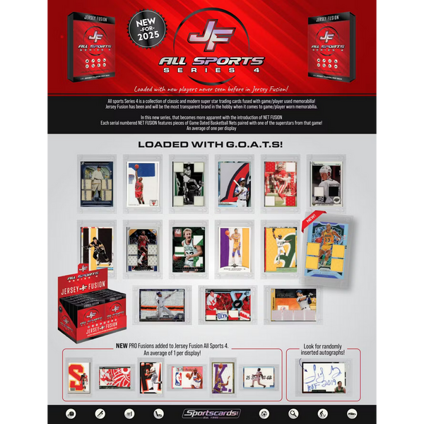 Jersey Fusion | All Sports Series 4 Hobby Box