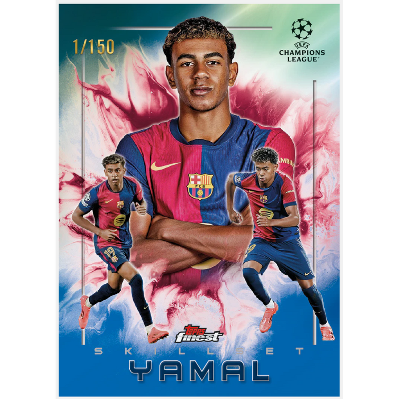 Topps | 24/25 Finest UEFA Club Competitions - Hobby - 2 Autograph Pokemillon 007