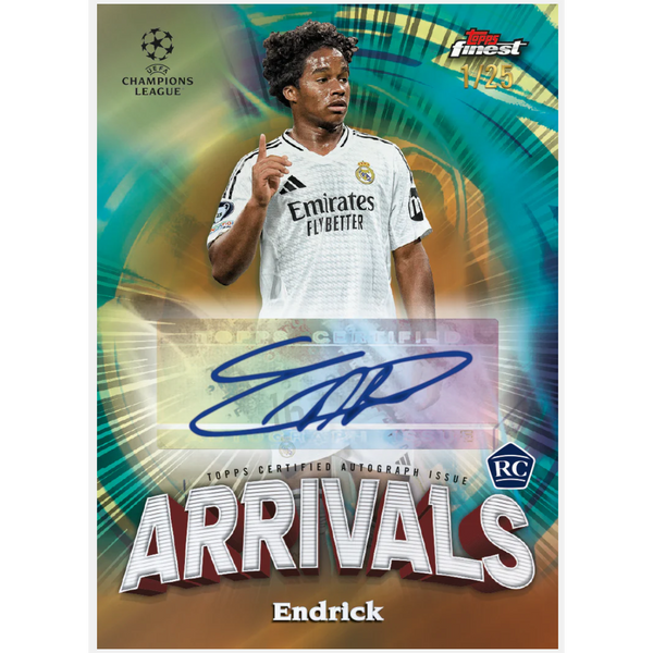 Topps | 24/25 Finest UEFA Club Competitions - Hobby - 2 Autograph