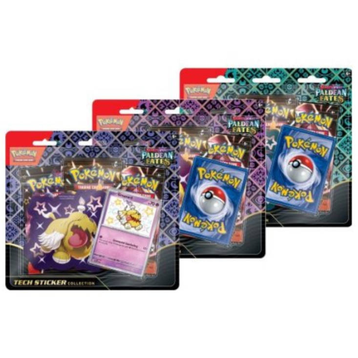 Blíster 3 Sobres Destinos de Paldea | Paldean Fates Pokemillon 001