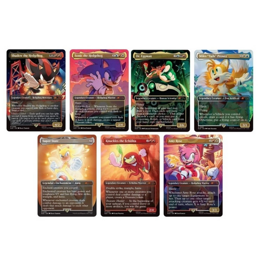 Magic | Secret Lair Sonic Friends & Foes (Non foil)