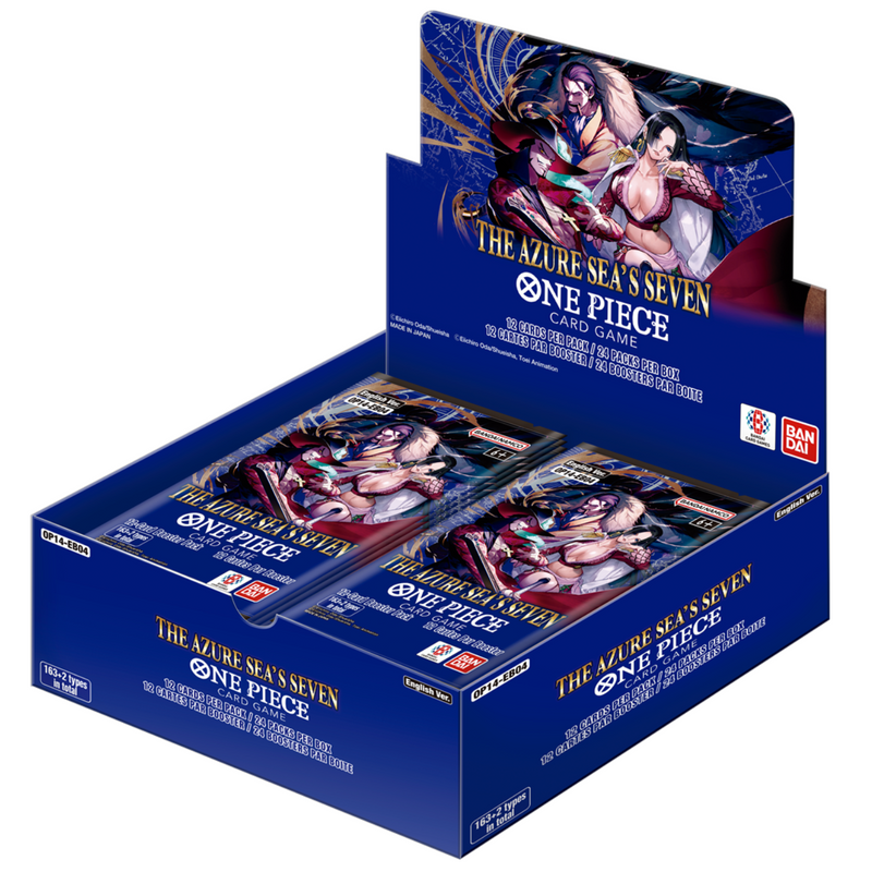 One Piece Caja 24 Sobres OP14 The Azure Sea's Seven EB04 Pokemillon 003