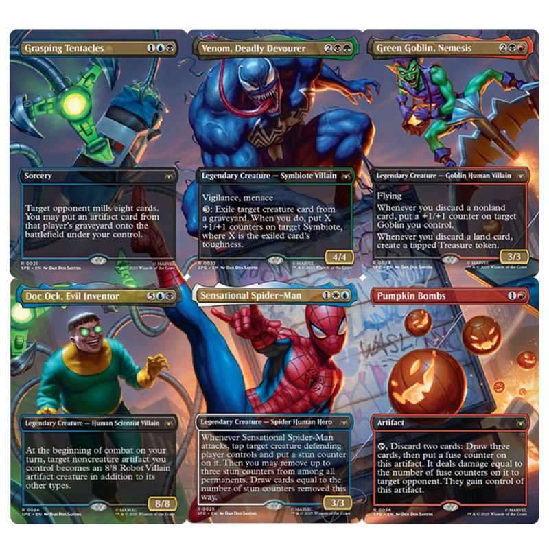 Magic x Spiderman Scene Box Pokemillon 002