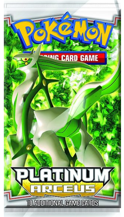 Sobres Platinum: Arceus