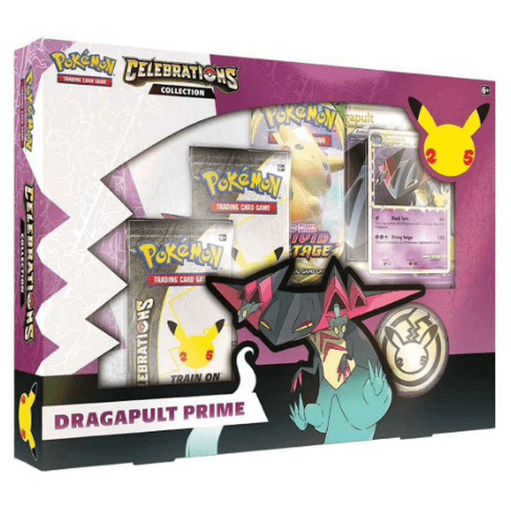 Caja Dragapult Prime Celebraciones | Celebrations Pokemillon 001