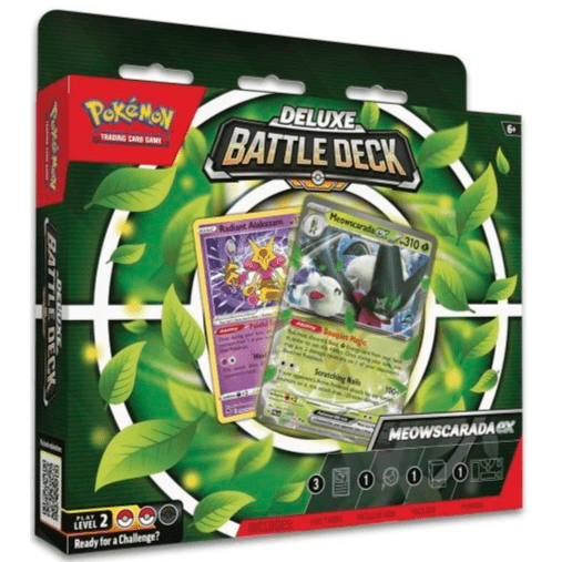 POKEMILLON Pokémon | Mazo Deluxe Meowscarada EX Inglés 2023