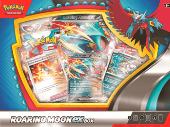 Pokémon | Caja Roaring Moon ex Inglés 2023