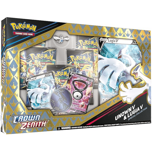 POKEMILLON Segunda Mano Pokémon | Caja Crown Zenith Unown V & Lugia V Inglés 2023