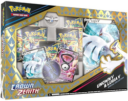 Pokémon | Caja Crown Zenith Unown V & Lugia V Inglés 2023