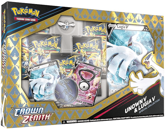POKEMILLON Segunda Mano Pokémon | Caja Crown Zenith Unown V & Lugia V Inglés 2023