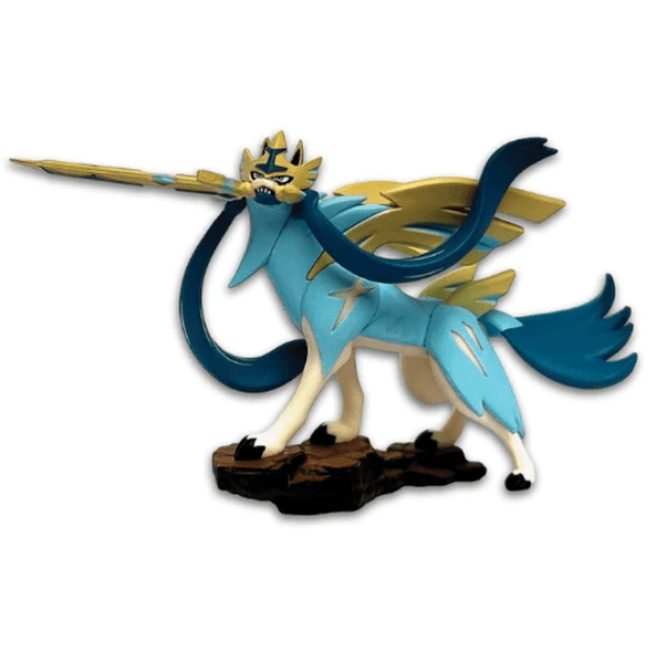 Shiny Zacian con Figura Cenit Supremo | Crown Zenith Pokemillon 002
