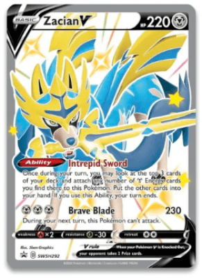 Pokémon | Shiny Zacian Box with Crown Zenith Figure English 2023