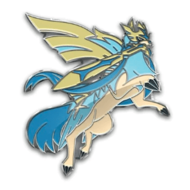 Shiny Zacian con Figura Cenit Supremo | Crown Zenith Pokemillon 004