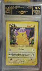 AP 8.5 | Pokémon Pikachu (BS 58) Yellow Cheeks Shadowless Base Set Inglés