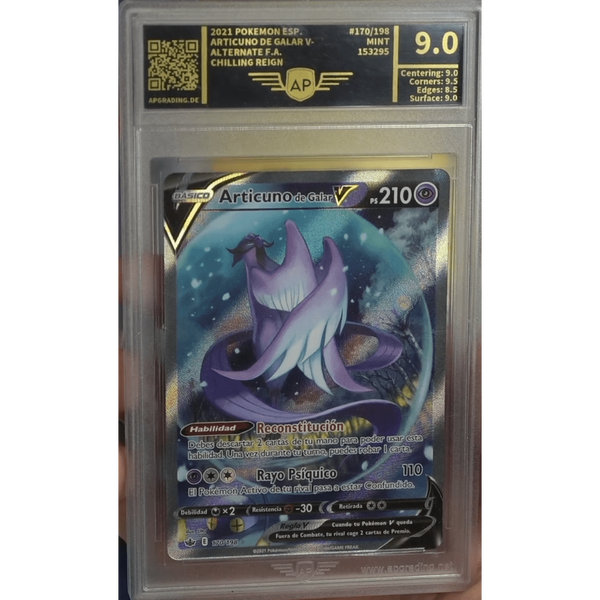 POKEMILLON Segunda Mano AP 9.0 | Articuno de Galar V (CRE 170) Chilling Reign Español