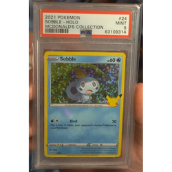 POKEMILLON Segunda Mano PSA 9 | Sobble Holografico (MC25 24/25) McDonald 25th Inglés
